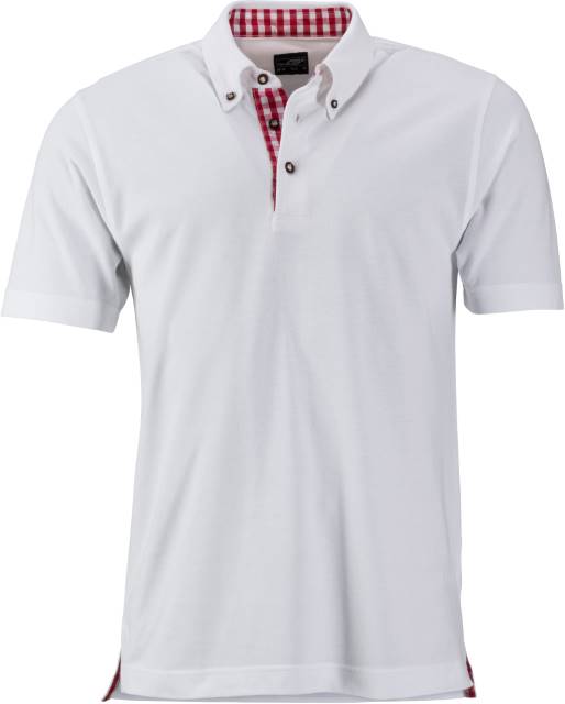 JN 716 Herren Trachten Piqué Polo 